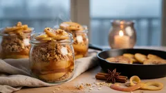 Äppeldessert utan ugn – men med den där riktiga höstkänslan