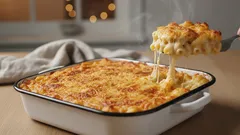 Hemlagad makaronigratäng: så får du den extra krämig